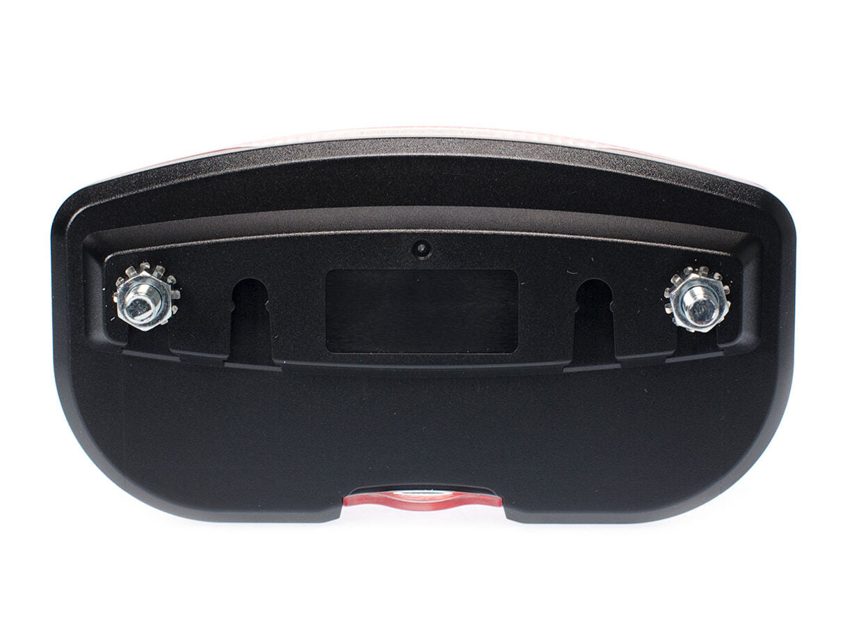 Simson 022013 batterij bagagedrager achterlicht "Cliff" 1 LED on/off