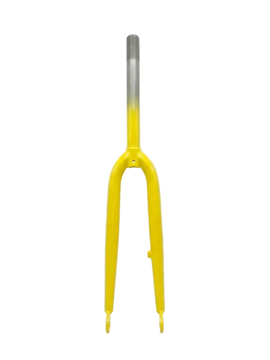 Bedrijfsfiets voorvork 26" kleur: geel