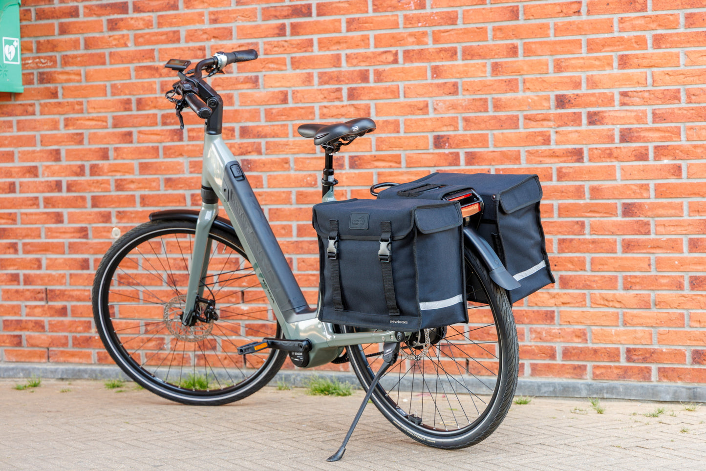 New Looxs tas nr. 30 Double Pannier DeLuxe zwart 46L - 030.330