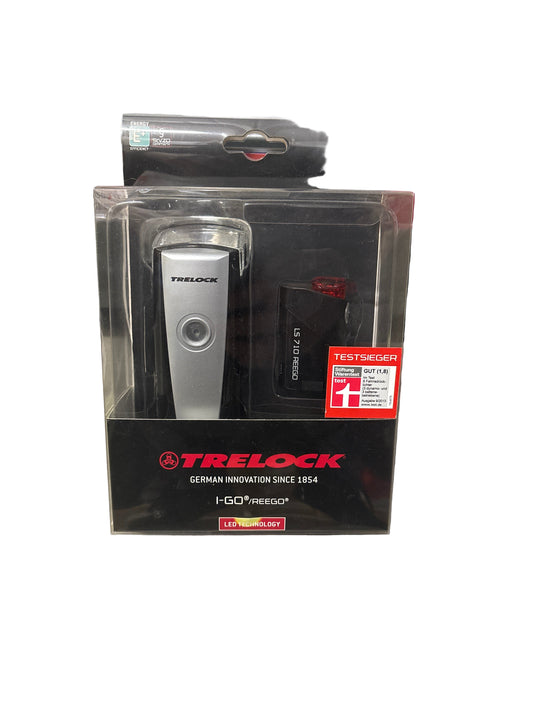 Trelock LS 750 I-GO FB 30 + LS710 KOMBI BL BATT