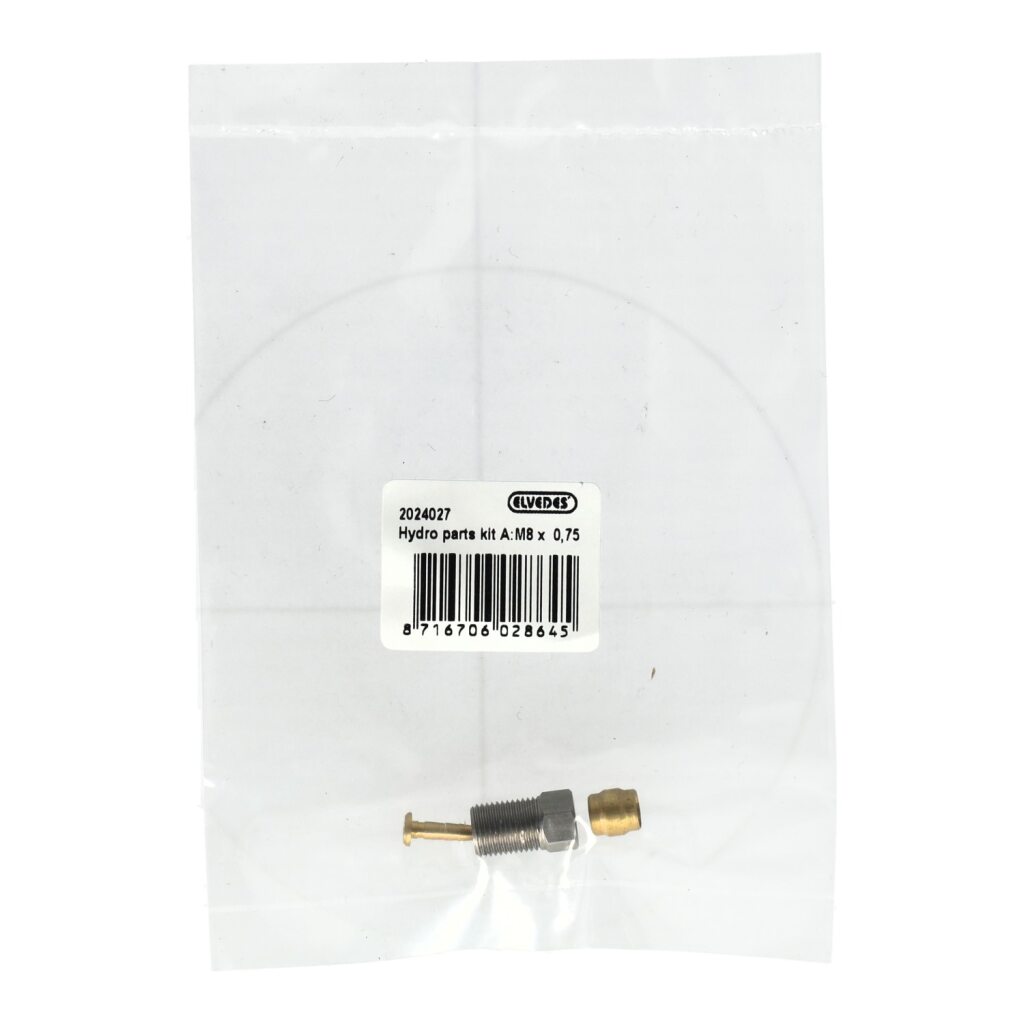 Elvedes 2024027 hydro onderdelen kit A: M8 x 0.75
