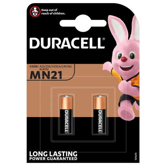 Batterij Duracell MN21/A23 12V (2)