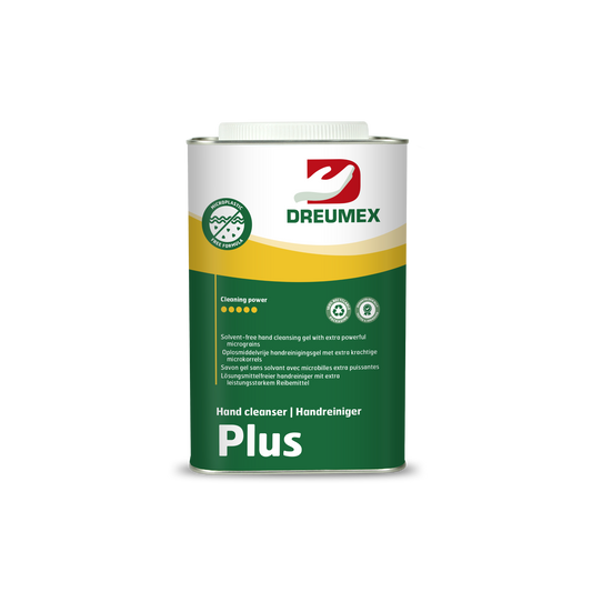 Dreumex Plus 2 x 4,5 liter display + gratis Natural Care 250 ml.