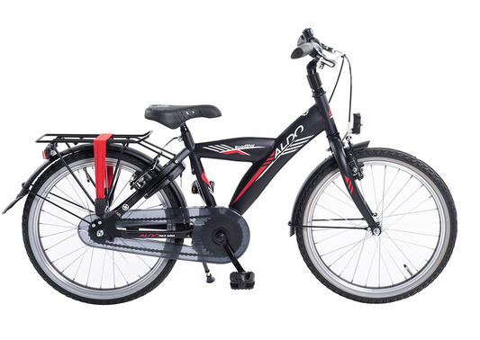 ALDO Roadstar 20" H mat zwart red stripe