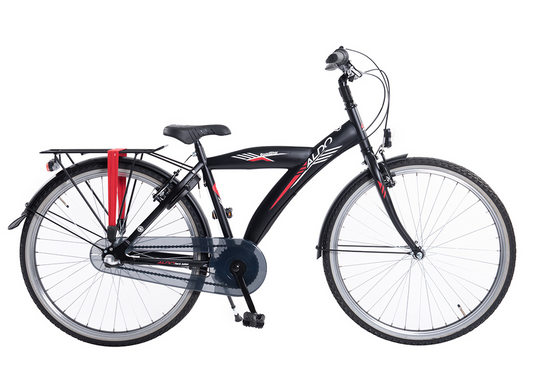 ALDO Roadstar 26" H 3GRN mat zwart red stripe