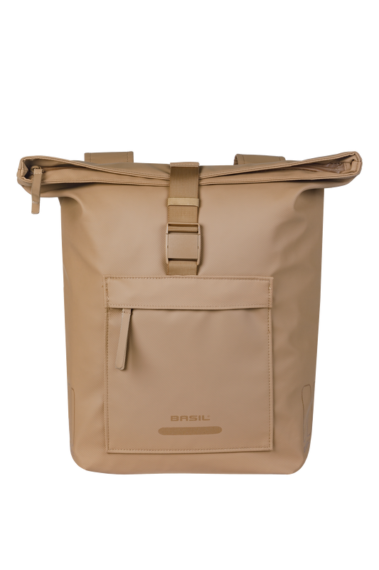 Basil 18546 Brooklyn dubbele fietstas 41L zand