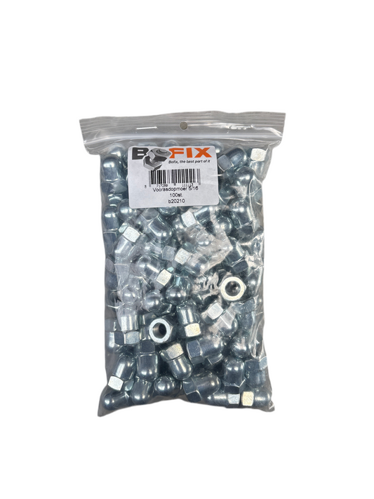 Voorasdopmoer 5/16" (100)