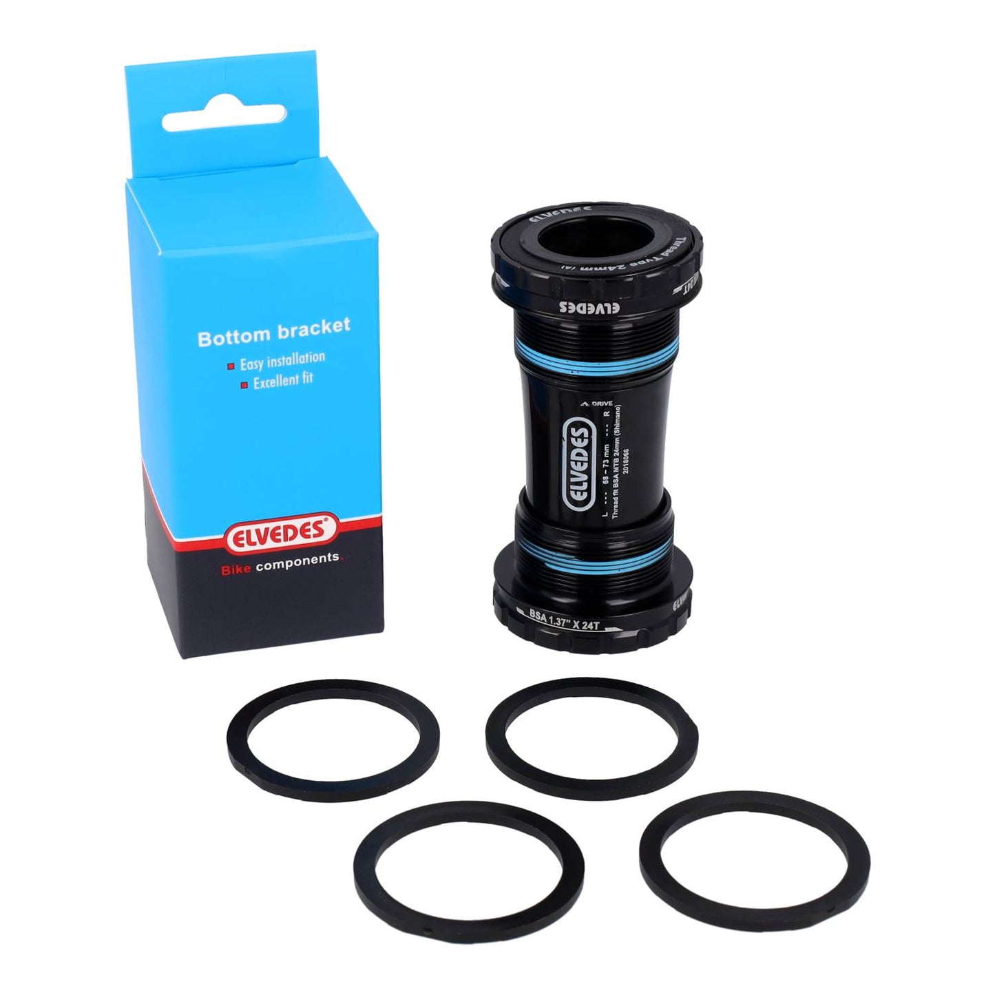 Elvedes 2018066 thread fit BSA MTB 24 mm. (Shimano)