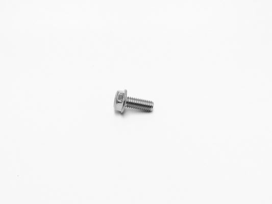 Spatbordbout M5 x 12 RVS + borgmoer