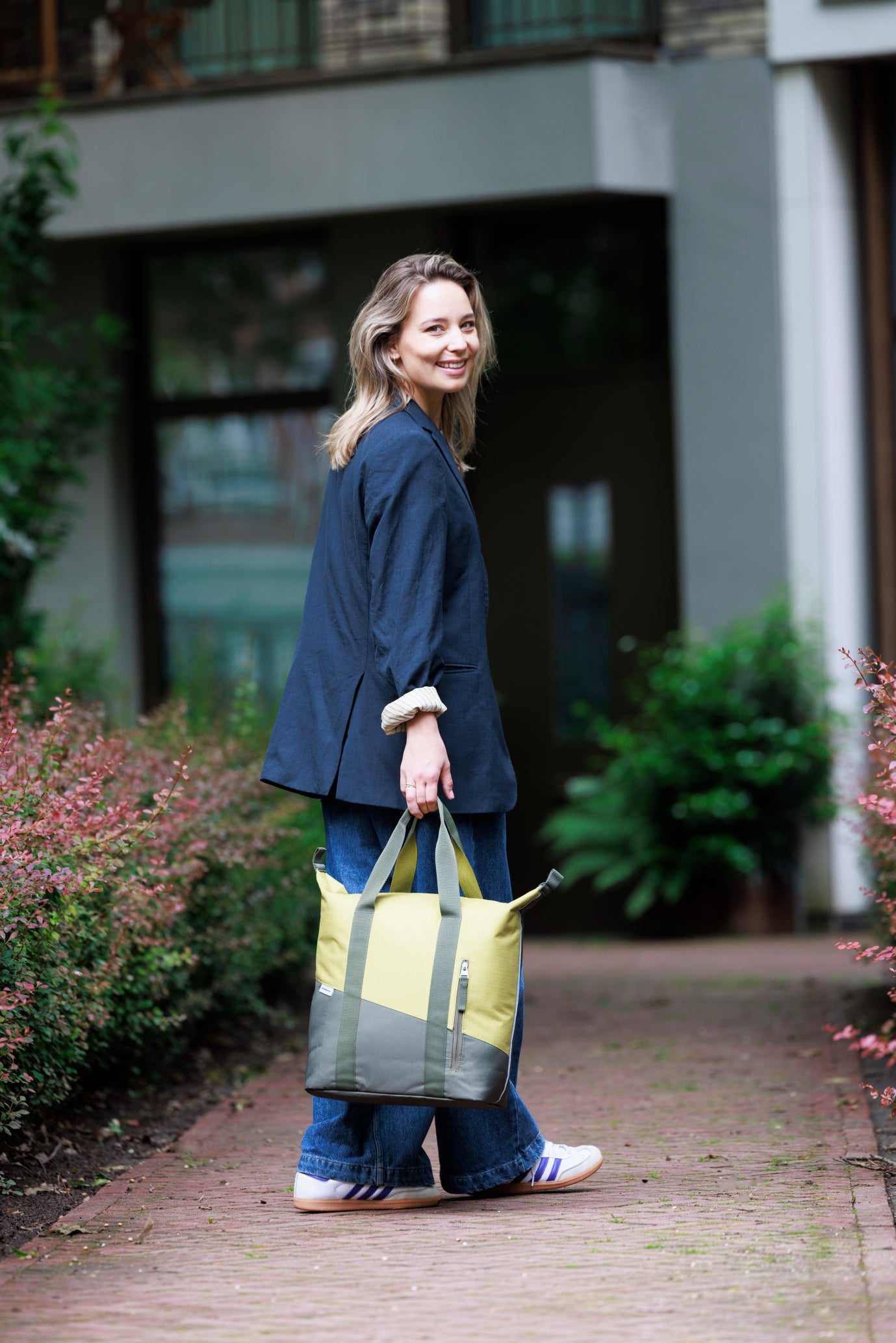 New Looxs tas nr. 272 Oslo Kota Olive/Yellow - 272.160