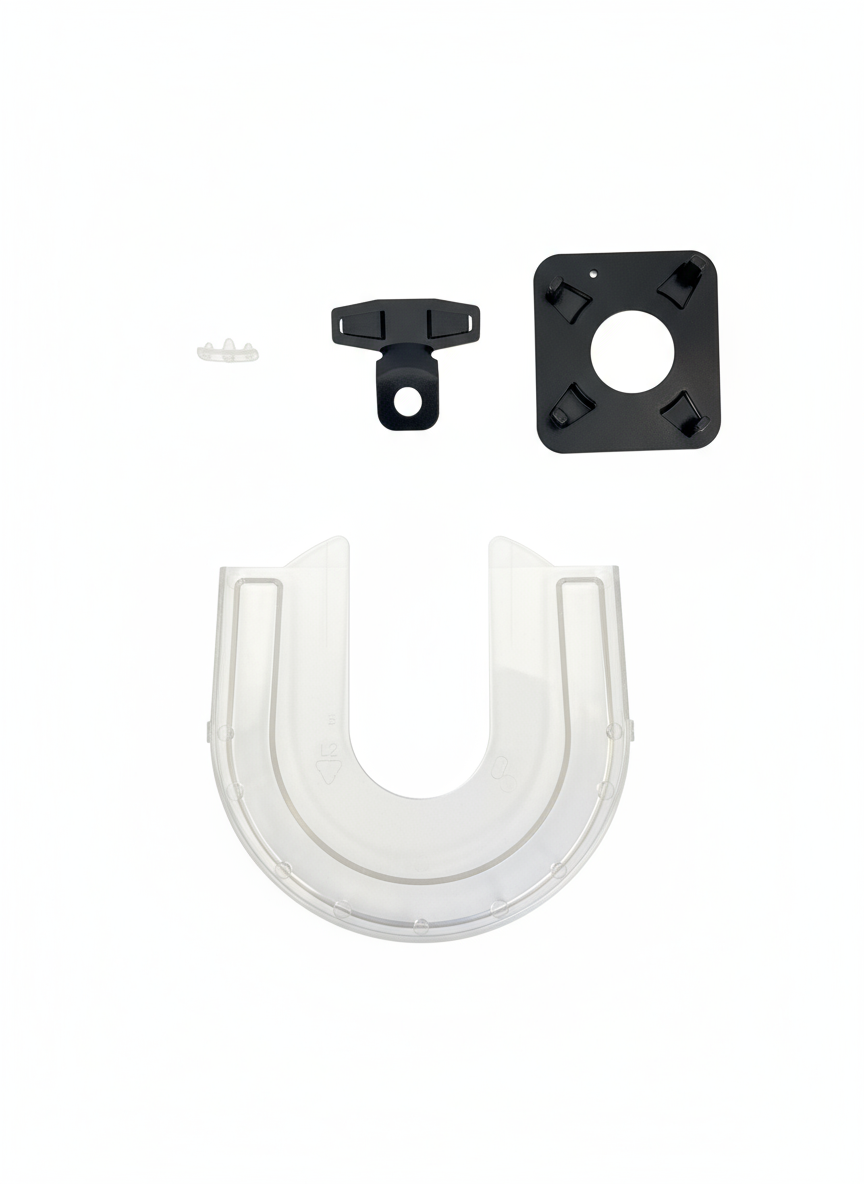 BF kettingkast gesloten 24" transparant