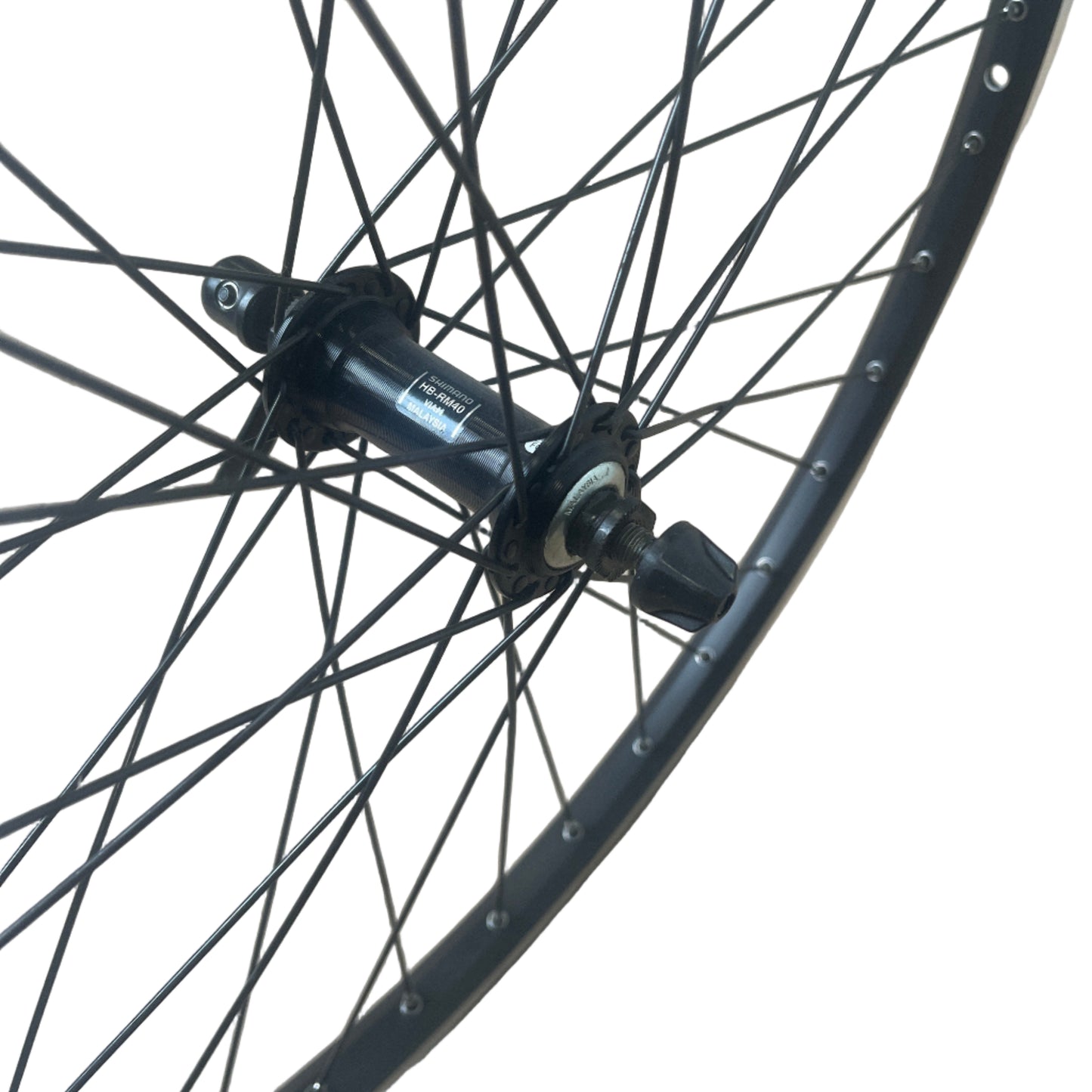 Voorwiel 26" 19-559 alu. ZAC19 Shimano RM40 QR zwart