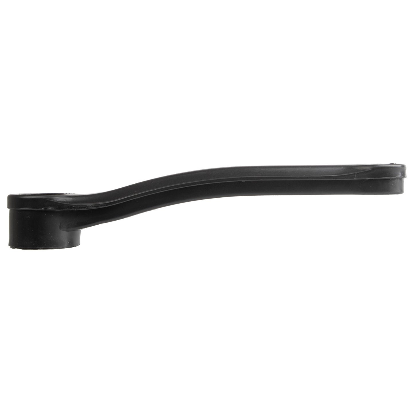 Linker crank staal zwart geplastificeerd 170