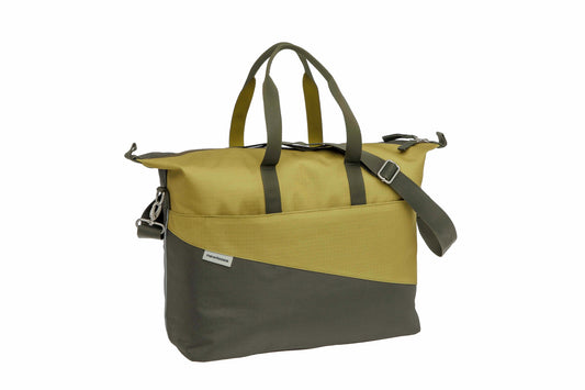 New Looxs tas nr. 357 Oslo Tendo laptop fietstas Olive/Yellow - 357.160