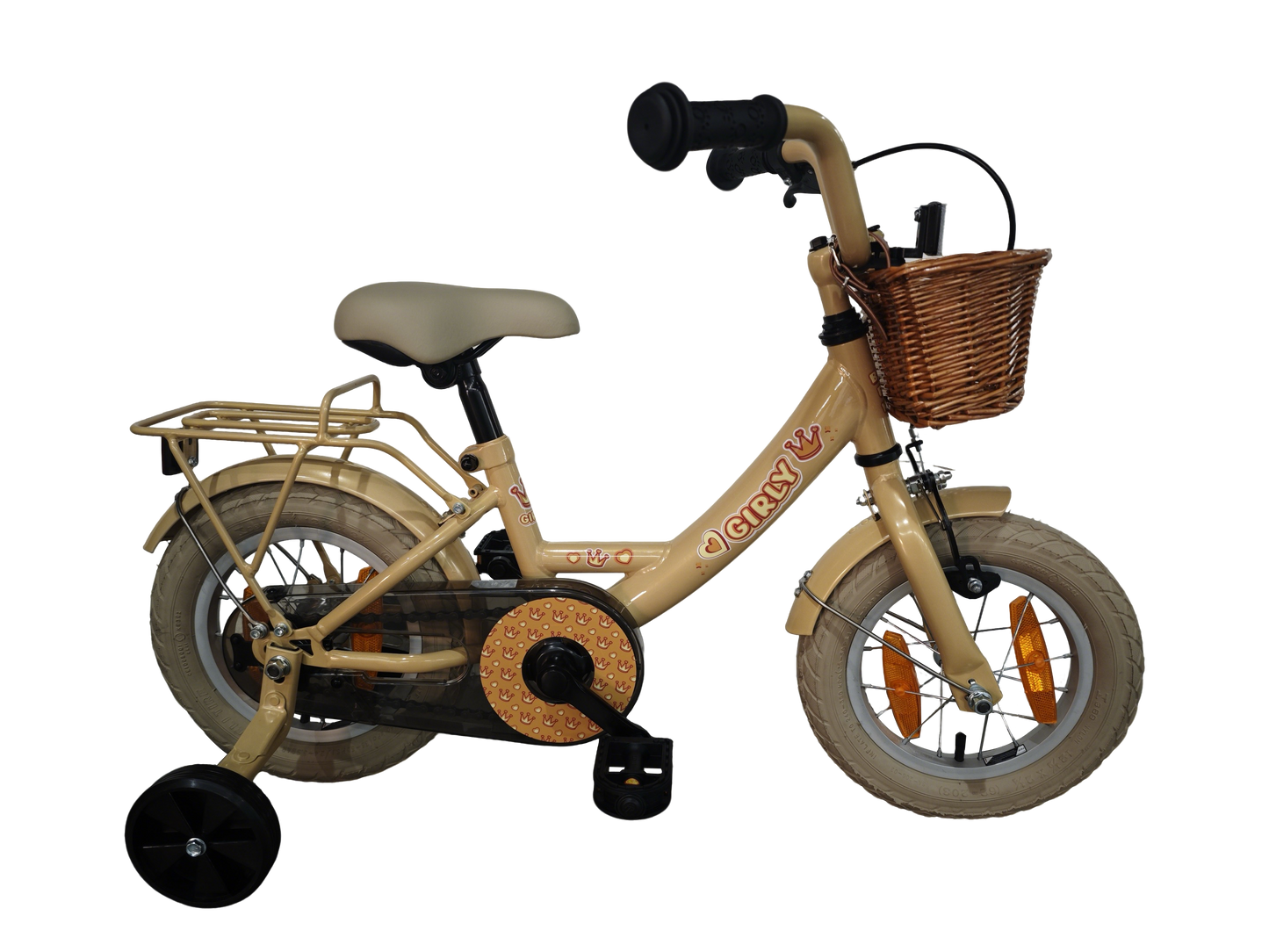 BFK 12" GIRLY meisjes goud + mand