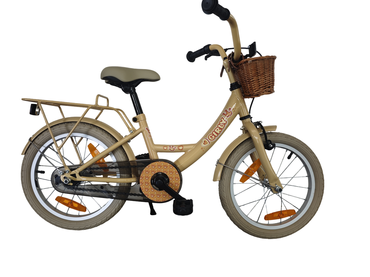 BFK 16" GIRLY meisjes goud + mand
