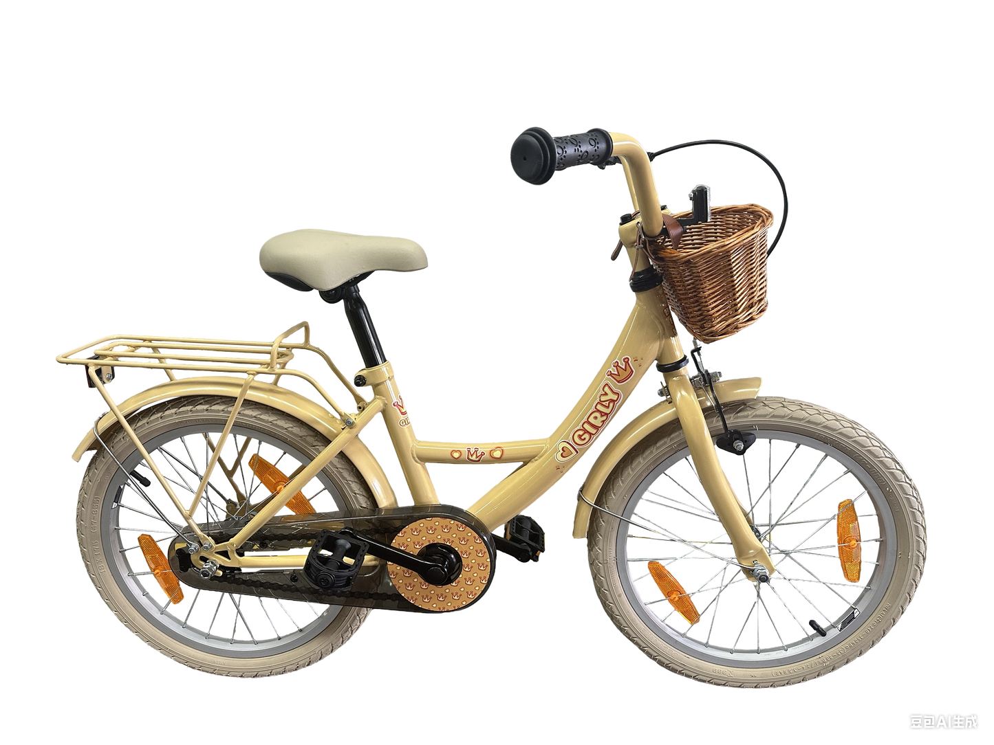 BFK 18" GIRLY meisjes goud + mand