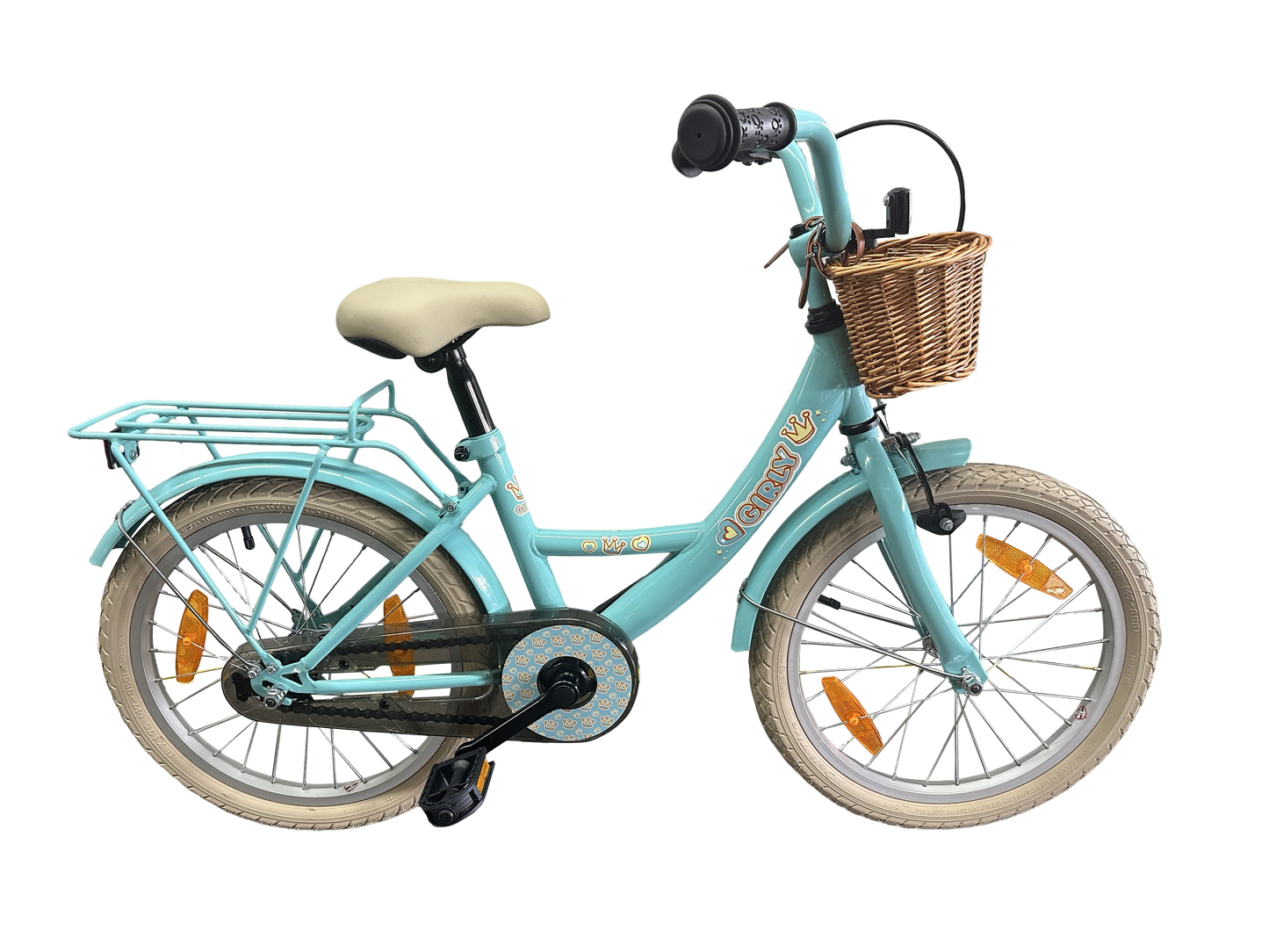 BFK 18" GIRLY meisjes blauw + mand