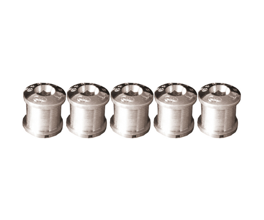 Gebhardt alu. bladbout set 5 x 9 mm. 2-arm per set (5)