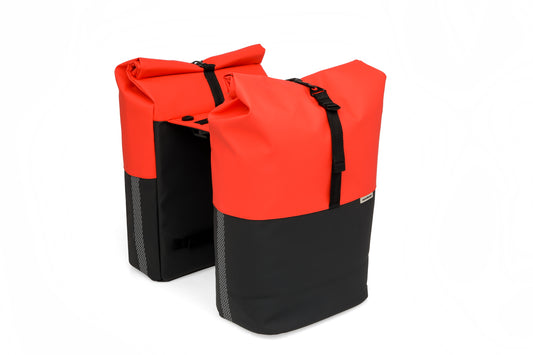 New Looxs tas nr. 393 Nyborg Double MIK Red/Black - 393.539MIK