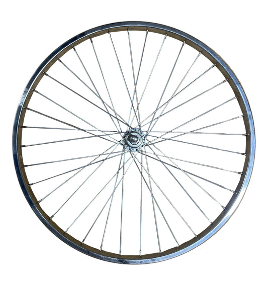Achterwiel 24" freewheel chroom