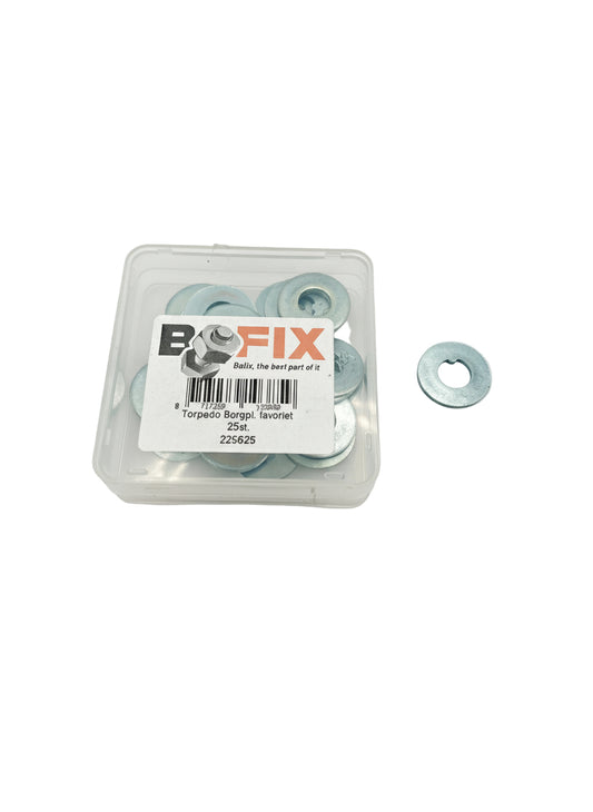 Torpedo borgpplaatje favoriet