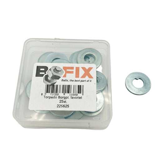 Torpedo borgpplaatje favoriet