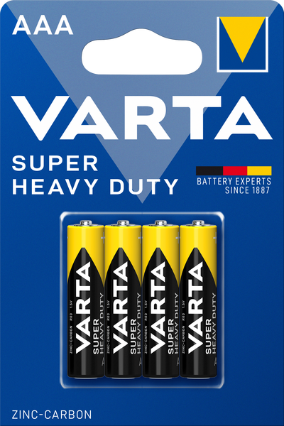 Batterij Varta Superlife R03 AAA (4)