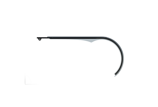 Herrmans kettingscherm Slim 38T 308mm transparant/zwart