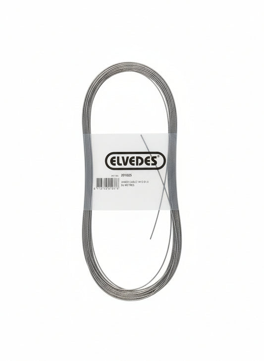 Elvedes 2010/25 binnenkabel 25 mtr. 1.0 mm.