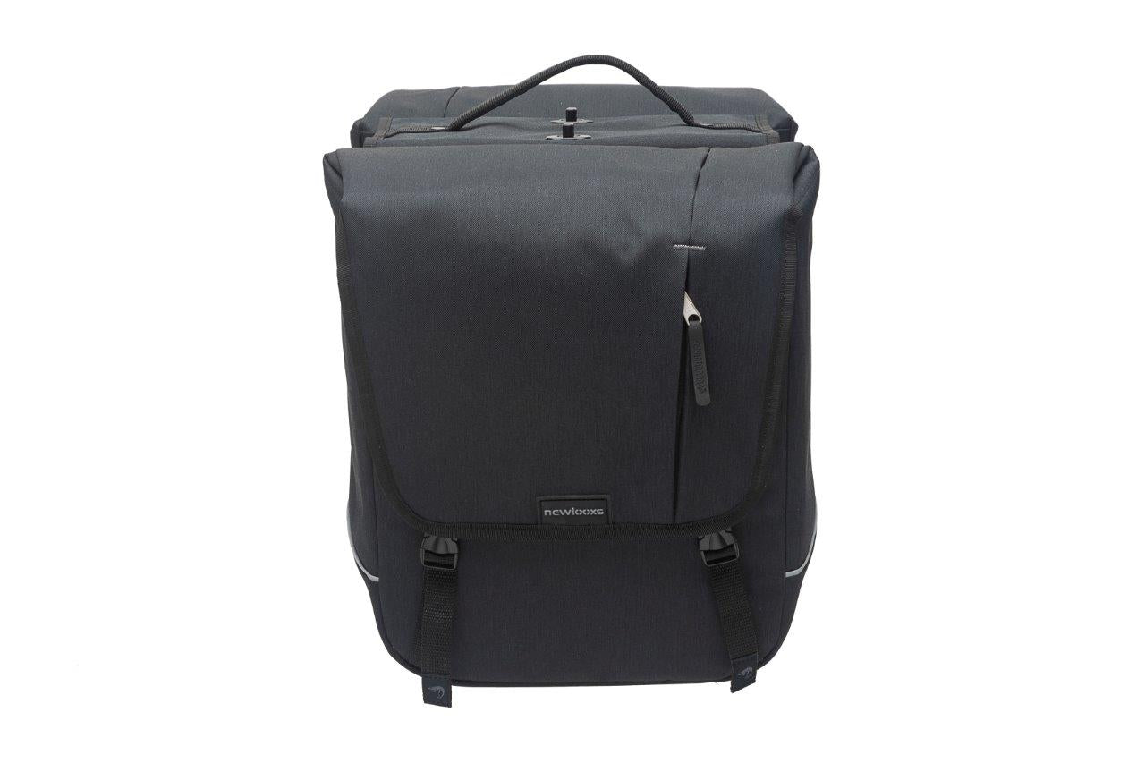 New Looxs tas nr. 526 Nova Double Black detachable - 526.330