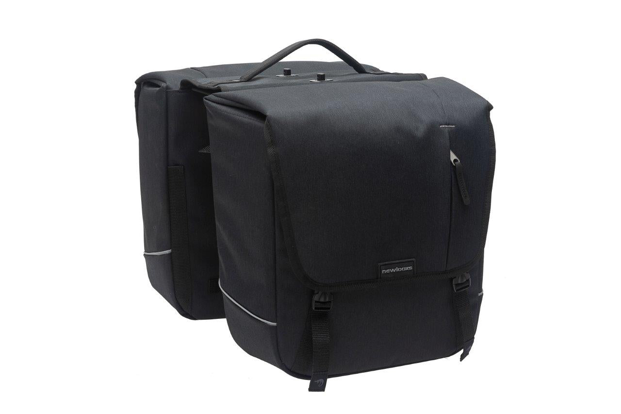 New Looxs tas nr. 526 Nova Double Black detachable - 526.330