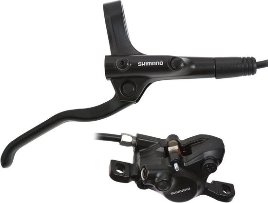 Shimano EMT201KRRXRA170 schijfrem set BL BR-MT200 (R-achter) compleet z/schijf zwart