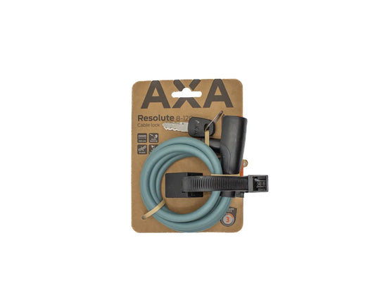 AXA kabelslot Resolute 8 - 120 Army Green