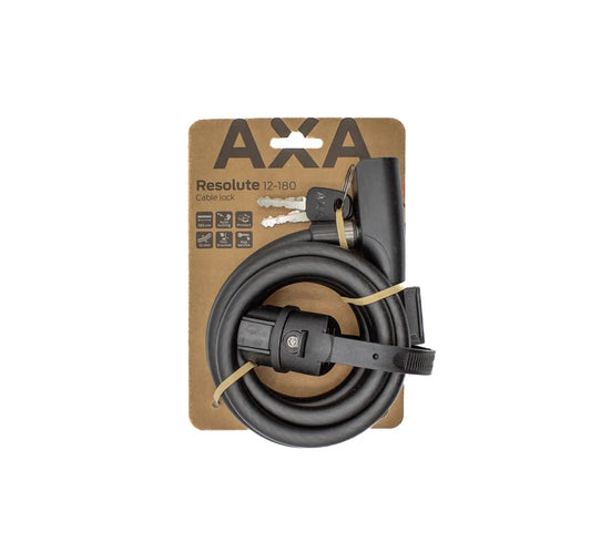 AXA kabelslot Resolute 12 - 180 Black