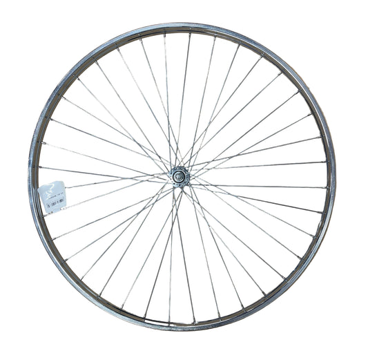 Voorwiel 28x1.5/8x1.3/8 22-622 chroom Beretta