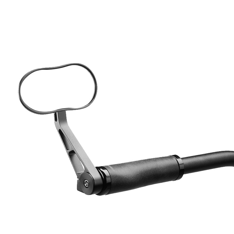 WH spiegel M-88 aluminium zwart per stuk