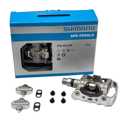 Shimano EPDM324 pedalen m/cleats enkelzijdig SPD
