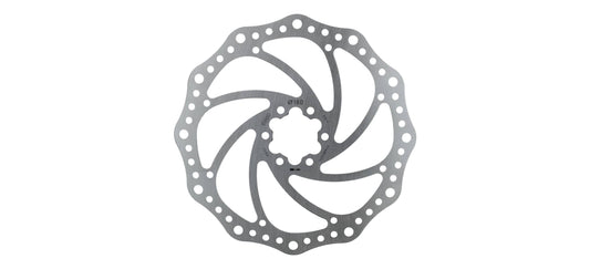 Elvedes 6821 SX18 Rotor 180 mm. stainless + 6 boutjes