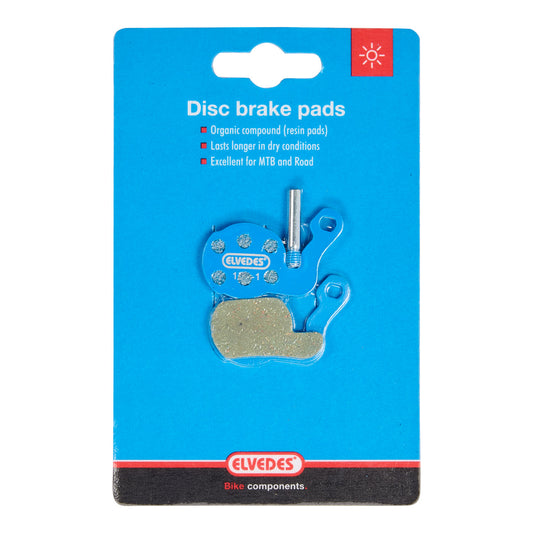 Elvedes 6884 disc brake pad compatible with Magura Louise 2007, Bat. Carbon 2008