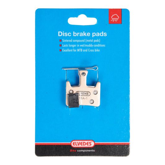 Elvedes 6896S disc brake pad compatible with hayes prime sintered