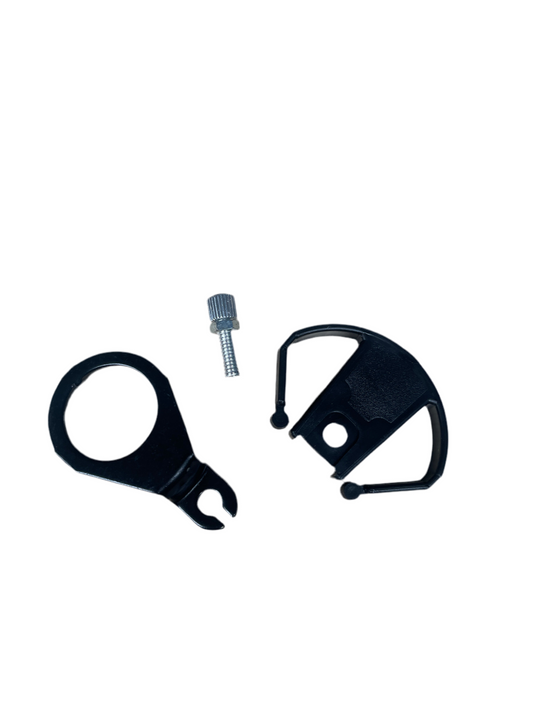 Kabelvanger balhoofd met plastic kap + stelbout