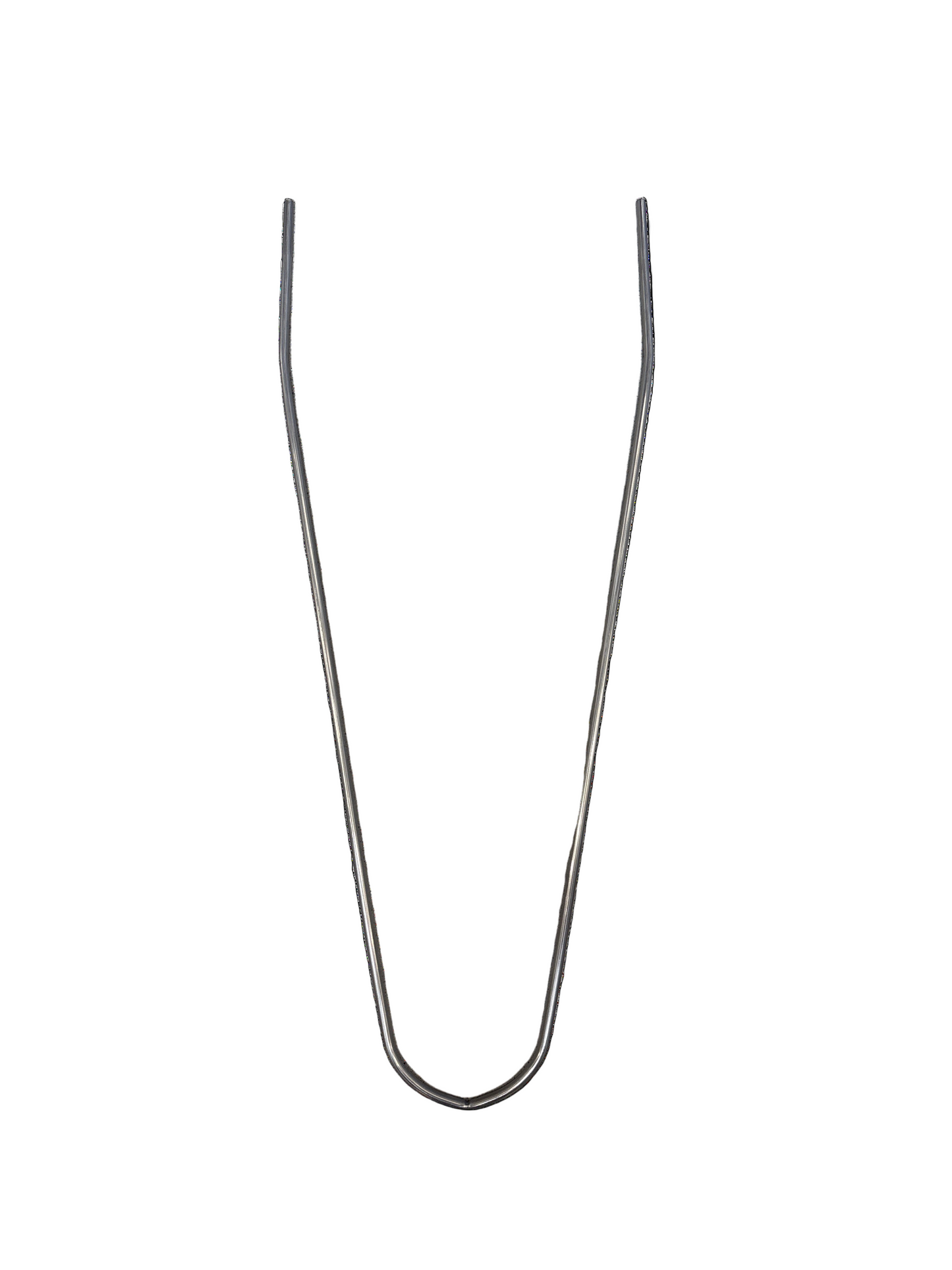 Eurofender spatbord stang Scatto zilver