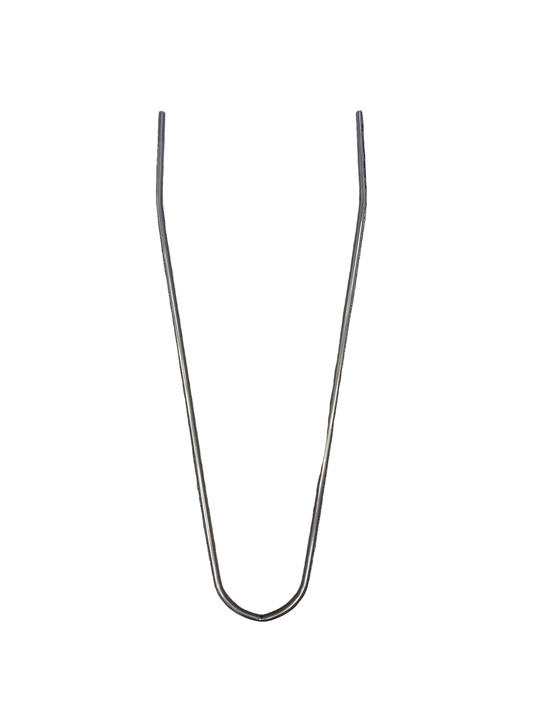 Eurofender spatbord stang Scatto zilver