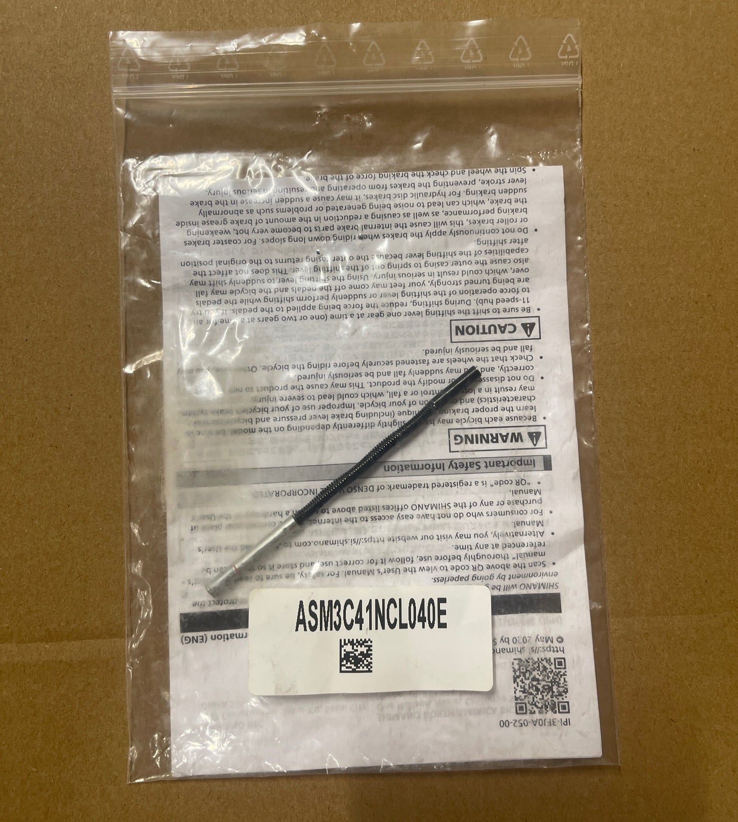 Achterwiel 26" - 559 / 26x1.75 BFK zilver 3V Nexus