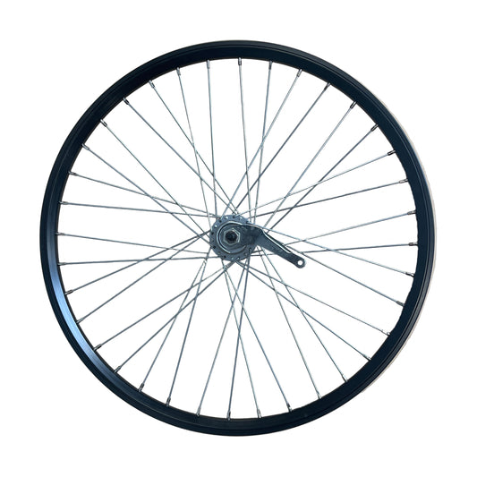 Achterwiel 26" - 559 Vision25 leenfiets zwart RVS spaken Shimano 3GRN