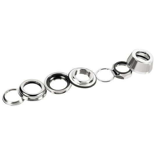 Ergotec A118SGK balhoofdstel semi geïntegreerd 28.6/44.0/30.0 hoogte: 18 zilver