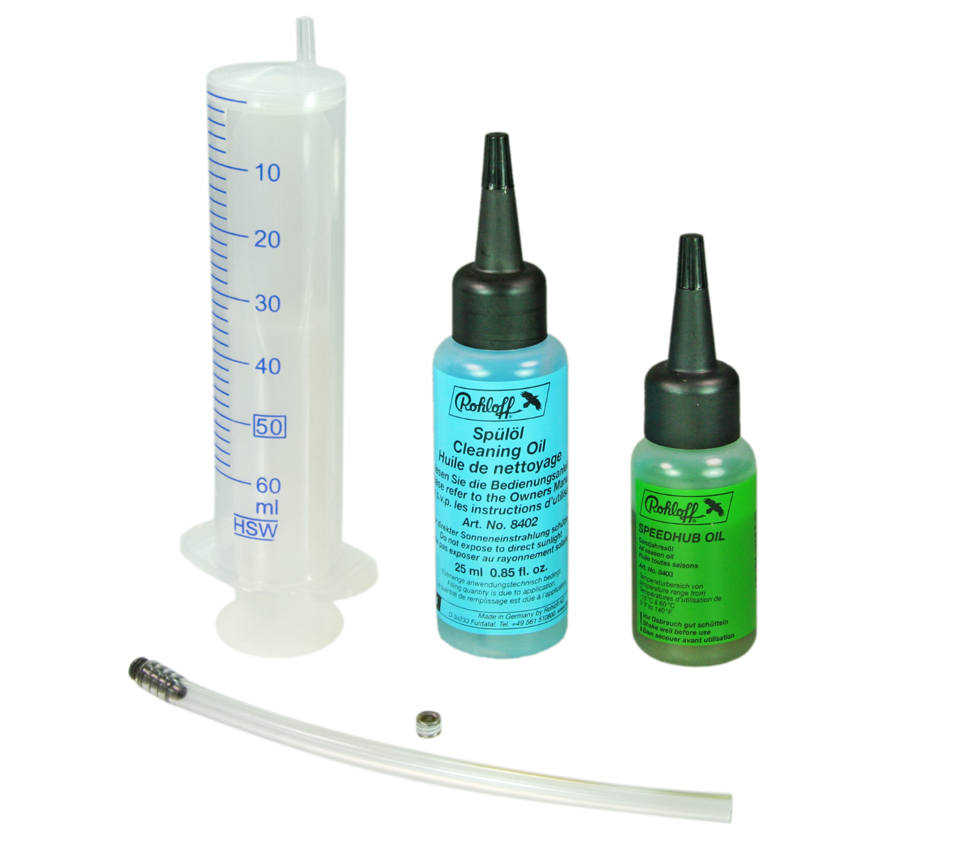 Rohloff oliewissel compleet set