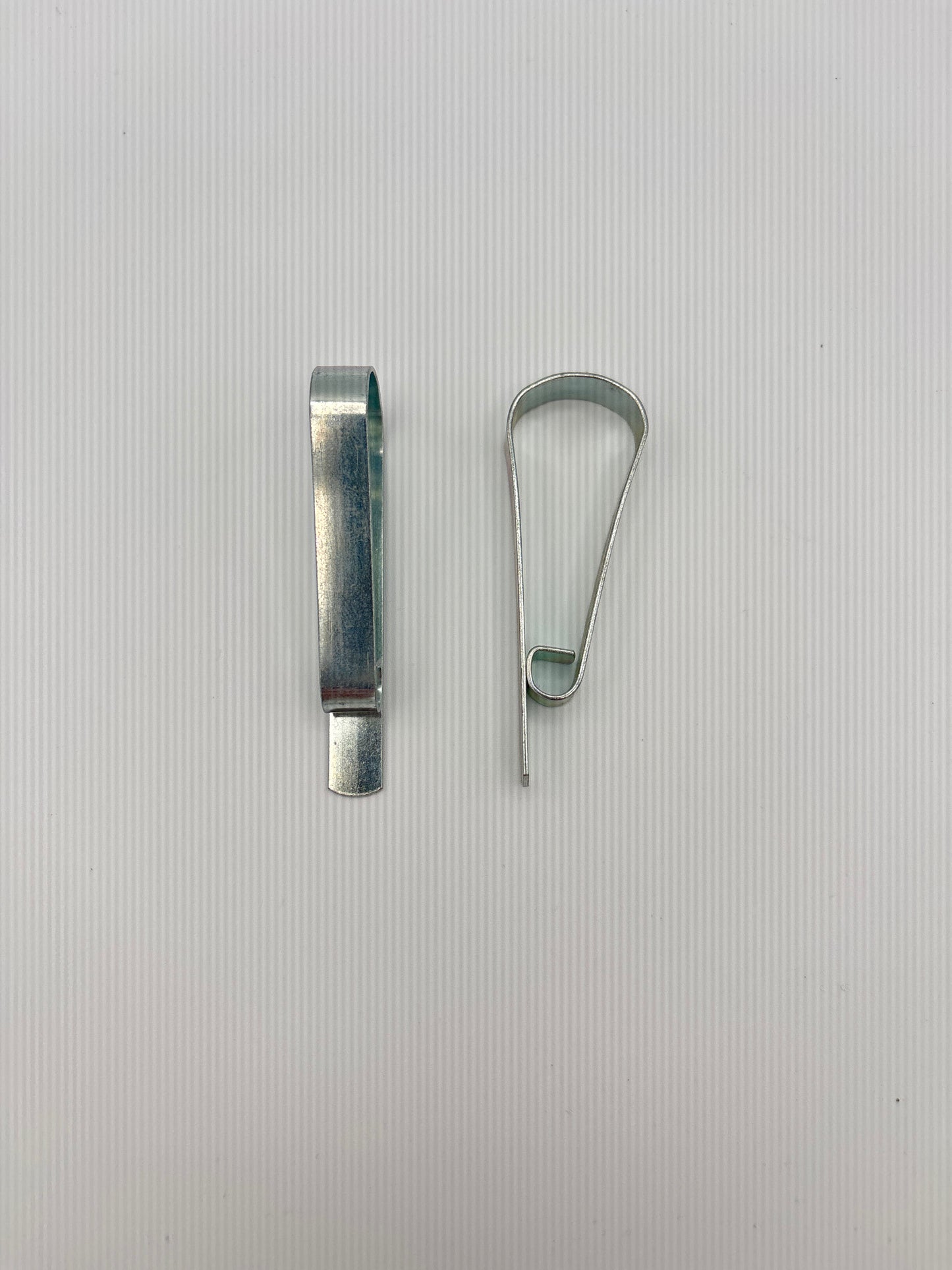 Broekklem chroom / haarspeld (per paar) - 345210