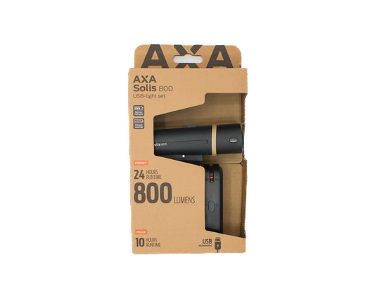 AXA Solis 800 USB verlichting set